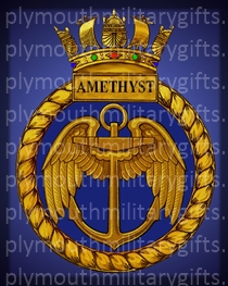 HMS Amethyst Magnet